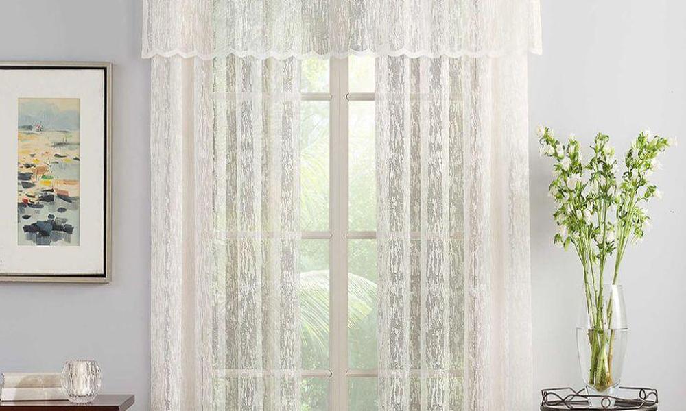 Lace Curtains Bring a Touch of Romance to Any Room